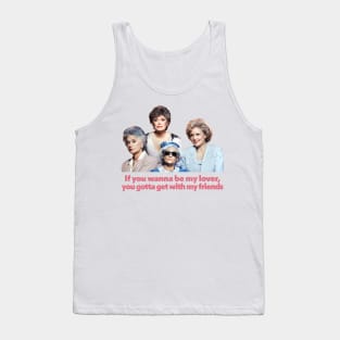 If You Wanna Be My Lover ∆ Retro Design Tank Top